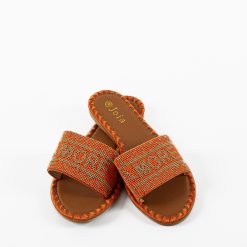 Papuci dama Ramses Portocalii 6