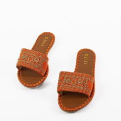 Papuci dama Ramses Portocalii 7