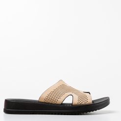 Papuci dama Sagafa Bej 3