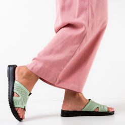 Papuci dama Sagafa Verzi 3