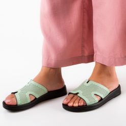 Papuci dama Sagafa Verzi 4