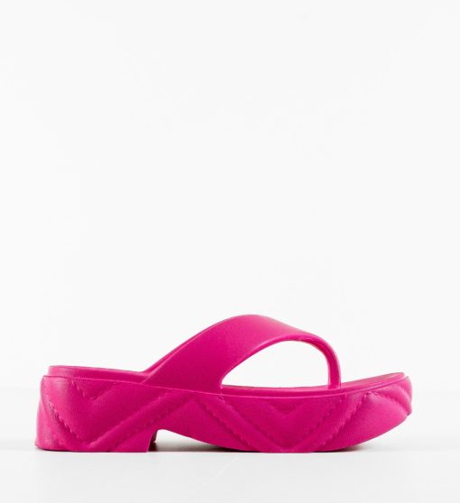 Papuci dama Talha Fuchsia-Sandale-Sandale