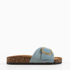 Papuci dama Terry Albastri 3