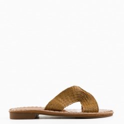 Papuci dama Tindra Camel 4