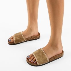 Papuci dama Zamir Camel 3