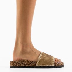 Papuci dama Zamir Camel 4