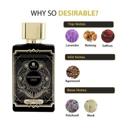 Parfum Goodness Oud Black Riiffs apa de parfum 100ml unisex 5