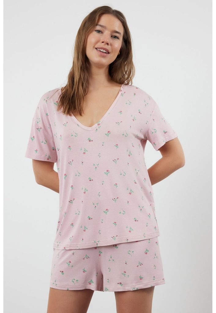 Pijama dama 684797871 - Viscoza/Elastan-FEMEI-IMBRACAMINTE/Pijamale si halate de baie