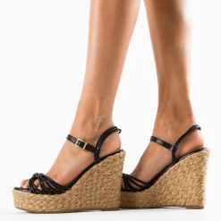 Platforme dama Miller Negre 2