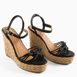 Platforme dama Miller Negre 6