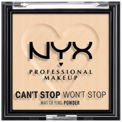 Pudra pentru ten NYX PM Can't Stop Won't Stop Mattifying Powder - 6 g-FEMEI-GENTI SI ACCESORII/Produse cosmetice