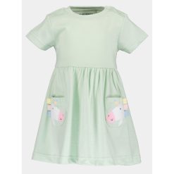 Rochie fete - 303576219 - Verde - Bumbac-FETE-IMBRACAMINTE/Rochii