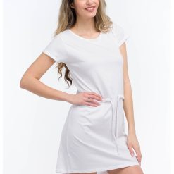 Rochie mini cu snur in talie-FEMEI-IMBRACAMINTE/Rochii