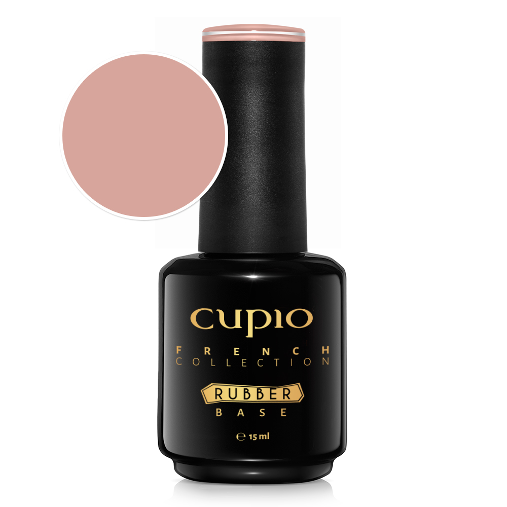 Rubber Base Cupio French Collection - Soft Caramel 15ml-Manichiura-Rubber Base