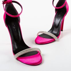Sandale cu toc Blyana Fuchsia 7