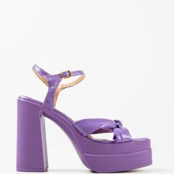 Sandale cu toc Finch Mov 3