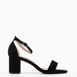 Sandale cu toc Leire Negre 2 3