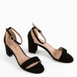 Sandale cu toc Leire Negre 2 5