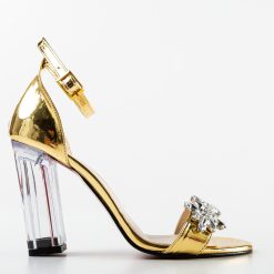 Sandale dama Afrety Aurii 4