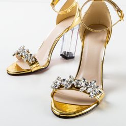 Sandale dama Afrety Aurii 5