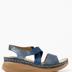 Sandale dama Benton Albastre 2