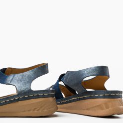Sandale dama Benton Albastre 4