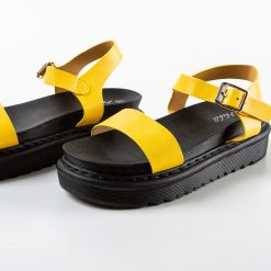 Sandale dama Elsie Galbene 5