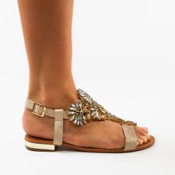 Sandale dama Hena Bej 3