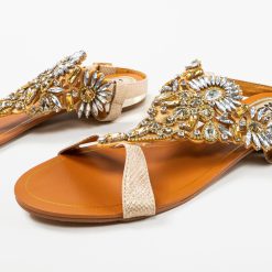 Sandale dama Hena Bej 5