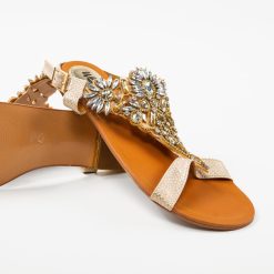 Sandale dama Hena Bej 6