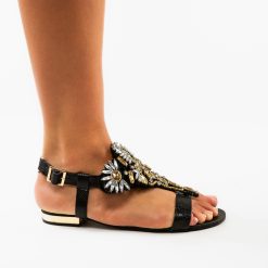Sandale dama Hena Negre 3