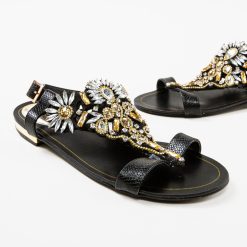 Sandale dama Hena Negre 4