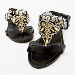 Sandale dama Hena Negre 5