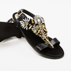 Sandale dama Hena Negre 6