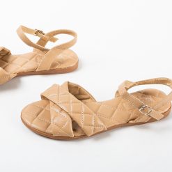 Sandale dama Okuma Bej 5