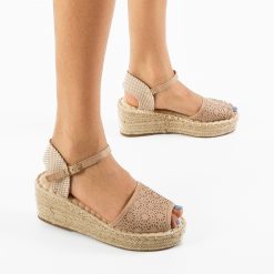 Sandale dama Turan Khaki-Sandale-Sandale