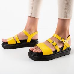 Sandale dama Turner Galbene 3