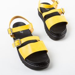 Sandale dama Turner Galbene 5