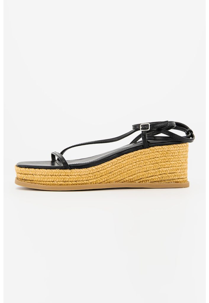 Sandale-espadrile cu talpa wedge Alexx-FEMEI-INCALTAMINTE/Sandale