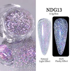 Sclipici Chrome Aurora NDG13 - Everin-NAIL ART ❤️ > Sclipici- Paiete- Confetti