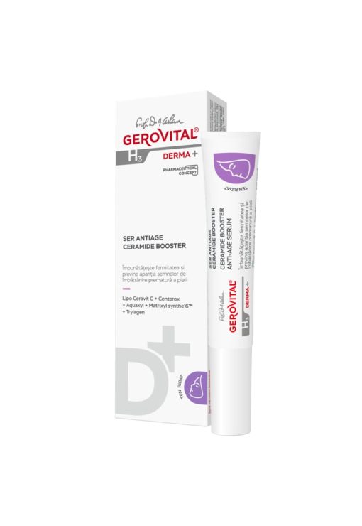 Ser antiage Ceramide Booster H3 Derma+ - 15 ml-FEMEI-GENTI SI ACCESORII/Produse cosmetice