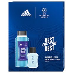 Set Cadou Barbati Uefa Best Of The Best: Apa De Toaleta 50 ml + Gel De Dus 250 ml-BARBATI-