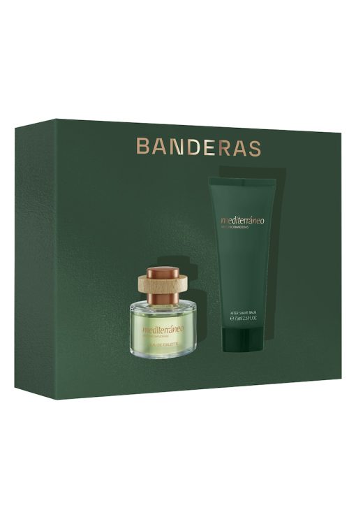 Set cadou MEDITERRANEO: Apa de toaleta 50ml + Balsam dupa ras 75ml-BARBATI-GENTI SI ACCESORII/Produse cosmetice