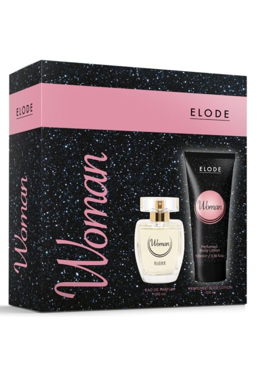 Set cadou WOMAN: Apa de toaleta - 100 ml + Lotiune pentru corp - 100 ml-FEMEI-GENTI SI ACCESORII/Produse cosmetice