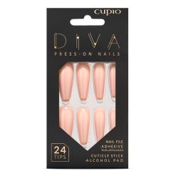 Set unghii false Cupio Diva - Perfect Nude-Manichiura-Unghii false