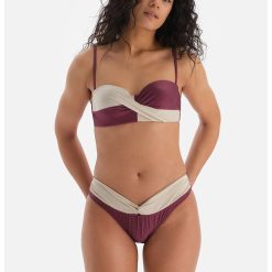 Slip cu model colorblock-FEMEI-IMBRACAMINTE/Costume de baie