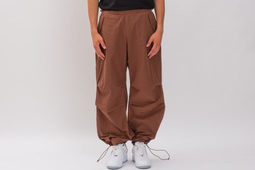 Small Signature Parachute Pants-Barbati