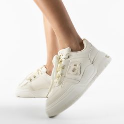 Sneakers dama Bebybe Bej-Sport-Sport