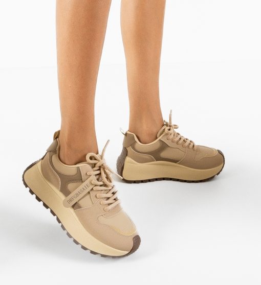 Sneakers dama Belladon Khaki-Sport-Sport