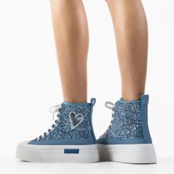 Sneakers dama Cuore Albastri-Casual-Casual